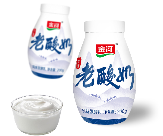 金河老酸奶